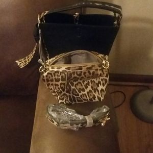 Brand New Bag in a bag very cute leopard print